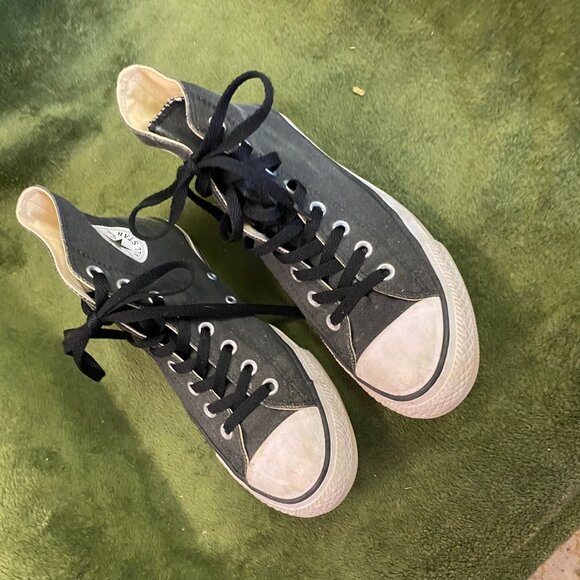 Converse Chuck Taylor All Star High Top Unisex 7.5 Mens/ 9.5 Womens Gray Canvas - Picture 5 of 11